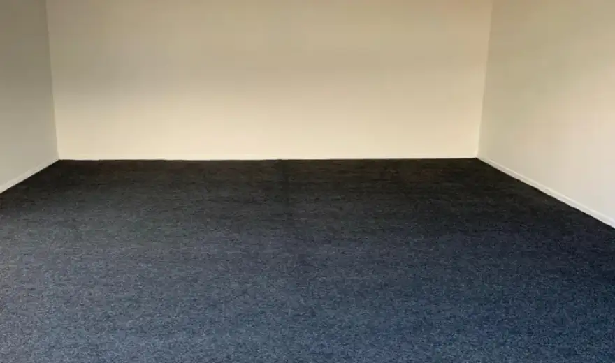 Garage carpet installation with durable and low maintenance finish