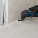 epoxy regrouting bathroom tile joints in Auckland